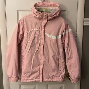 Columbia Vertex Pink Women’s Hooded Jacket small